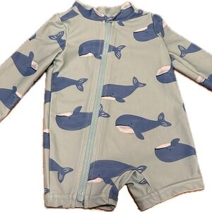 Carter’s  |  Swim  |  Whale Print Baby Swimsuit
